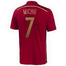 Nueva equipacion MICHU del Spain para Copa del mundo 2014